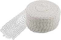 Vista 1 de Rollo de red para carne, tamaño 28 – calcetín de jamón red elástica para carne de carnicero, red de carne, rollo de 50 pies