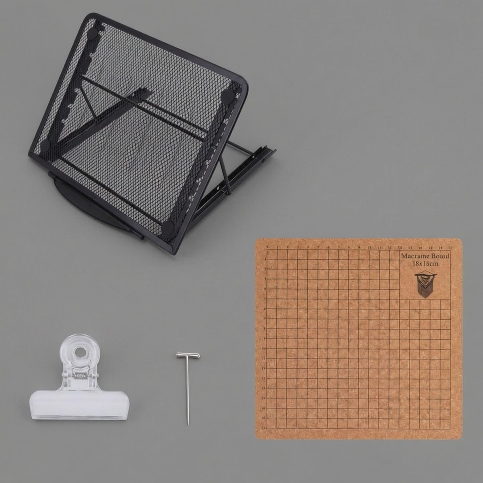 SheerFaring Pannello per Nodi in Tappo | Multiuso, Tavoletta per Macramè in tappo, Leggera, Stile B