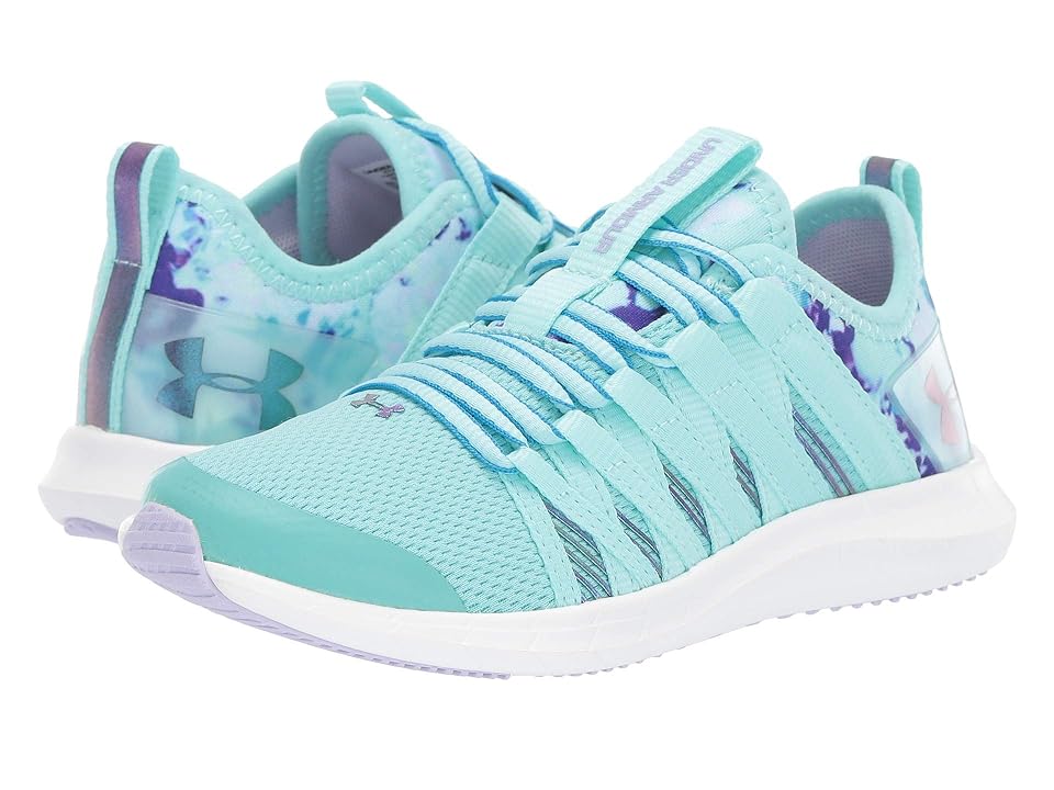 

Under Armour Kids UA GPS Infinity MB (Little Kid) (Mermaid/Salt Purple) Girls Shoes, Blue