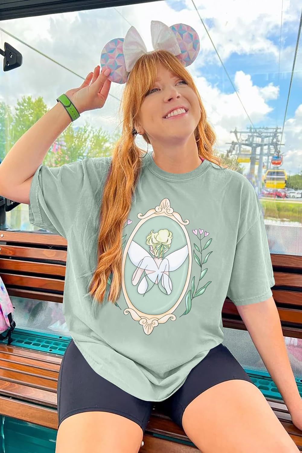 Oversized Magical Shirt Women Princess T-Shirt Magic Kingdom Shirts Family Vacation Castle Tee Tops - Image 2