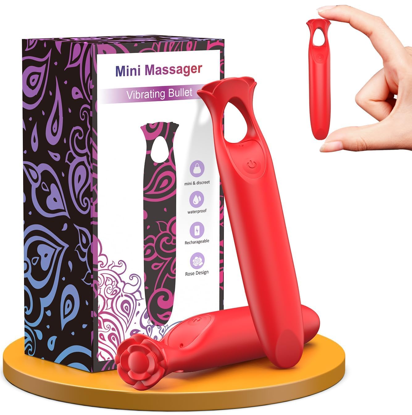 Amazon.com: Bullet Mini Vibrator Sex Toys, Lipstick Vibrator Rose Sex Toy  with 12 Vibration Modes, 1 PC, Portable Female Vibrator Small Clitoral G  Spot Stimulator Sex Vibrators, Womens Vibrator for Couples Toys