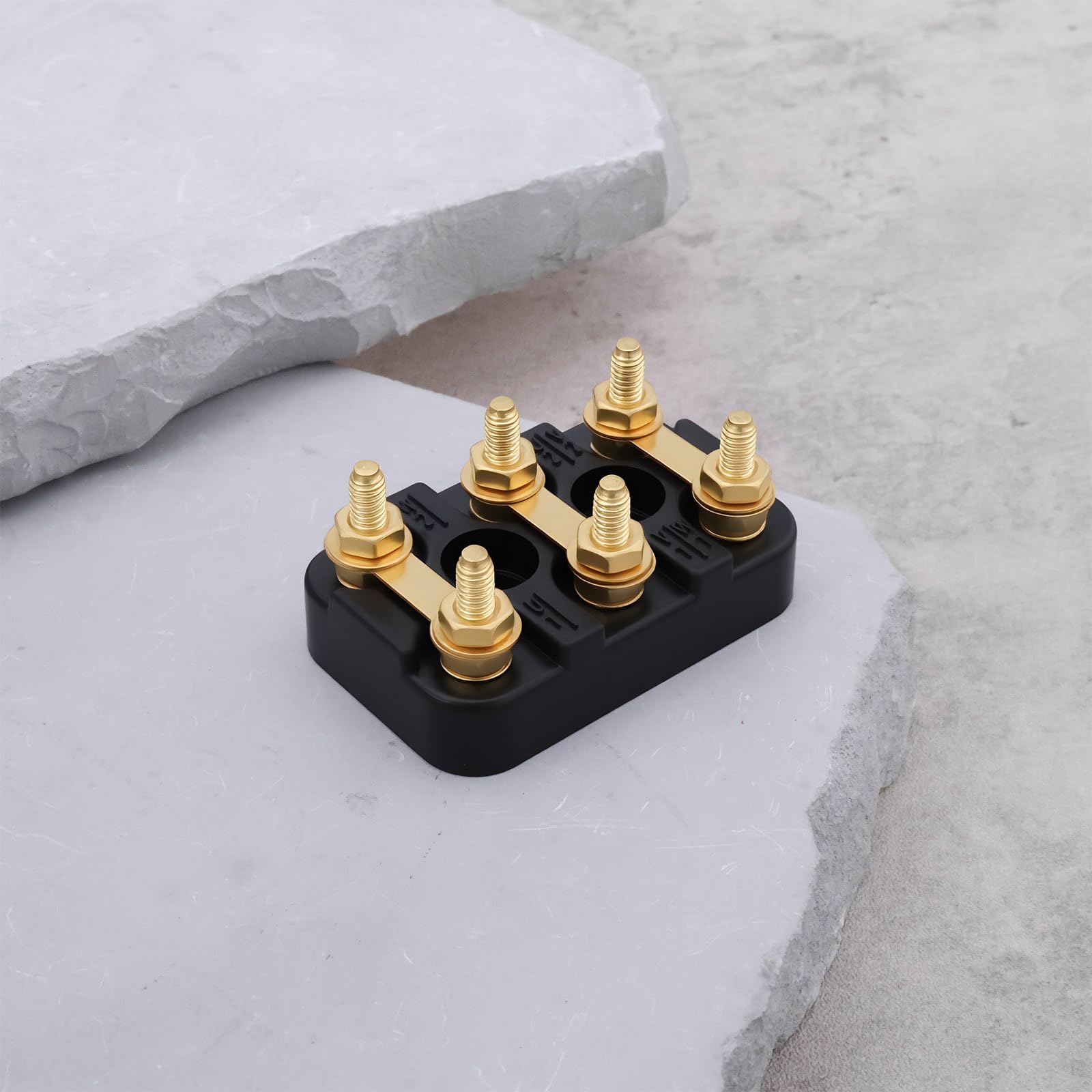Lot de 2 Borniers de Moteur électrique M4 50 X 32 Mm Adaptés à La Plupart des Moteurs Et Générateurs électriques