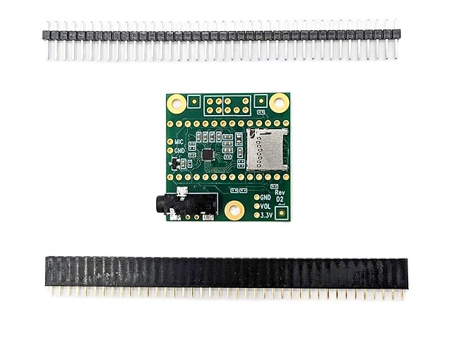 Teensy Audio Adapter Shield 4.0 for Teensy 4.0 and Teensy 4.1 Microcontrollers w/Male & Female Headers