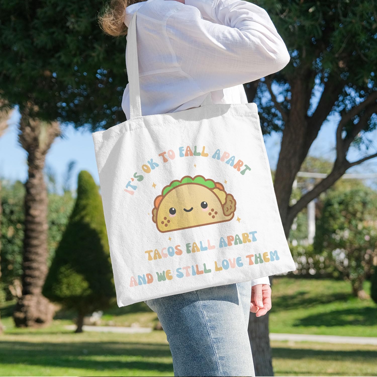 BIDODABADIl Baker Gifts Tote Bag - Baking gifts Canvas Tote Bag, Hostess Gift Canvas Shopping Bags, 14.9x14.5 Inch