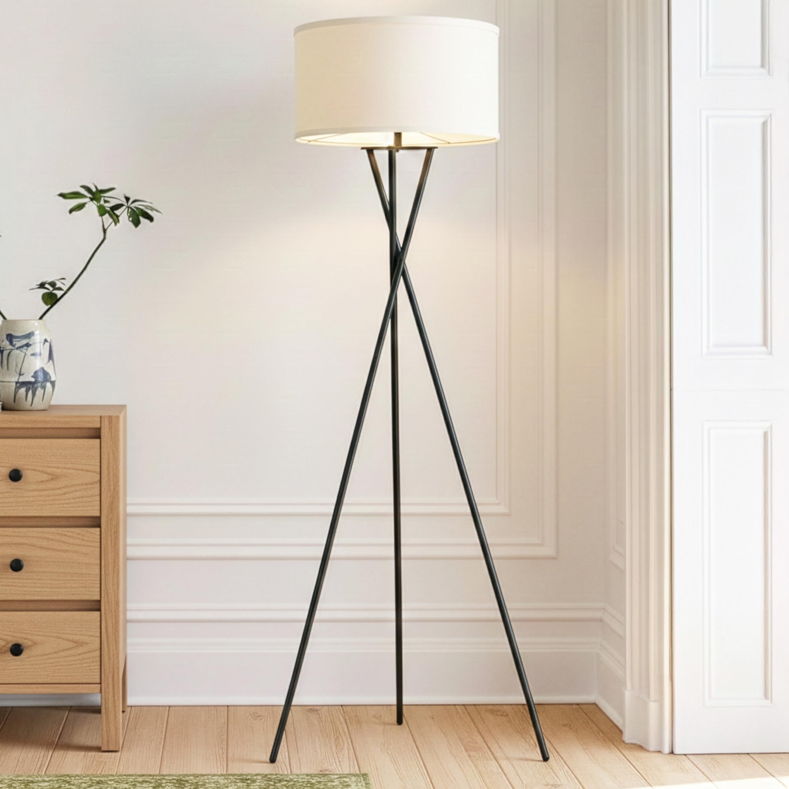 Brightech Jaxon LED Floor lamp, Modern Lamp for Living Rooms