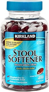 Kirkland Signature Stool Softener 100 mg., 400 Softgels (2 Pack)