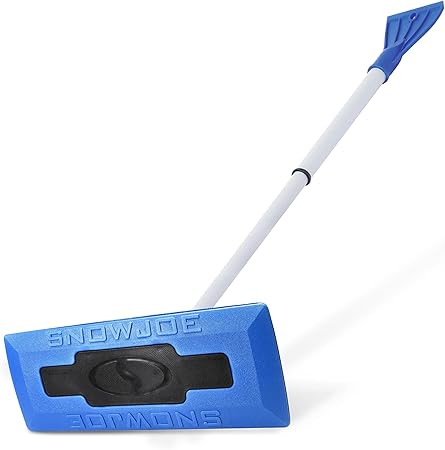 Snow Joe 18" Telescoping Snow Broom & Ice Scraper for