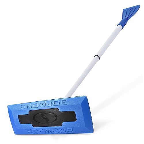 Snow Joe 18" Telescoping Snow Broom & Ice Scraper for