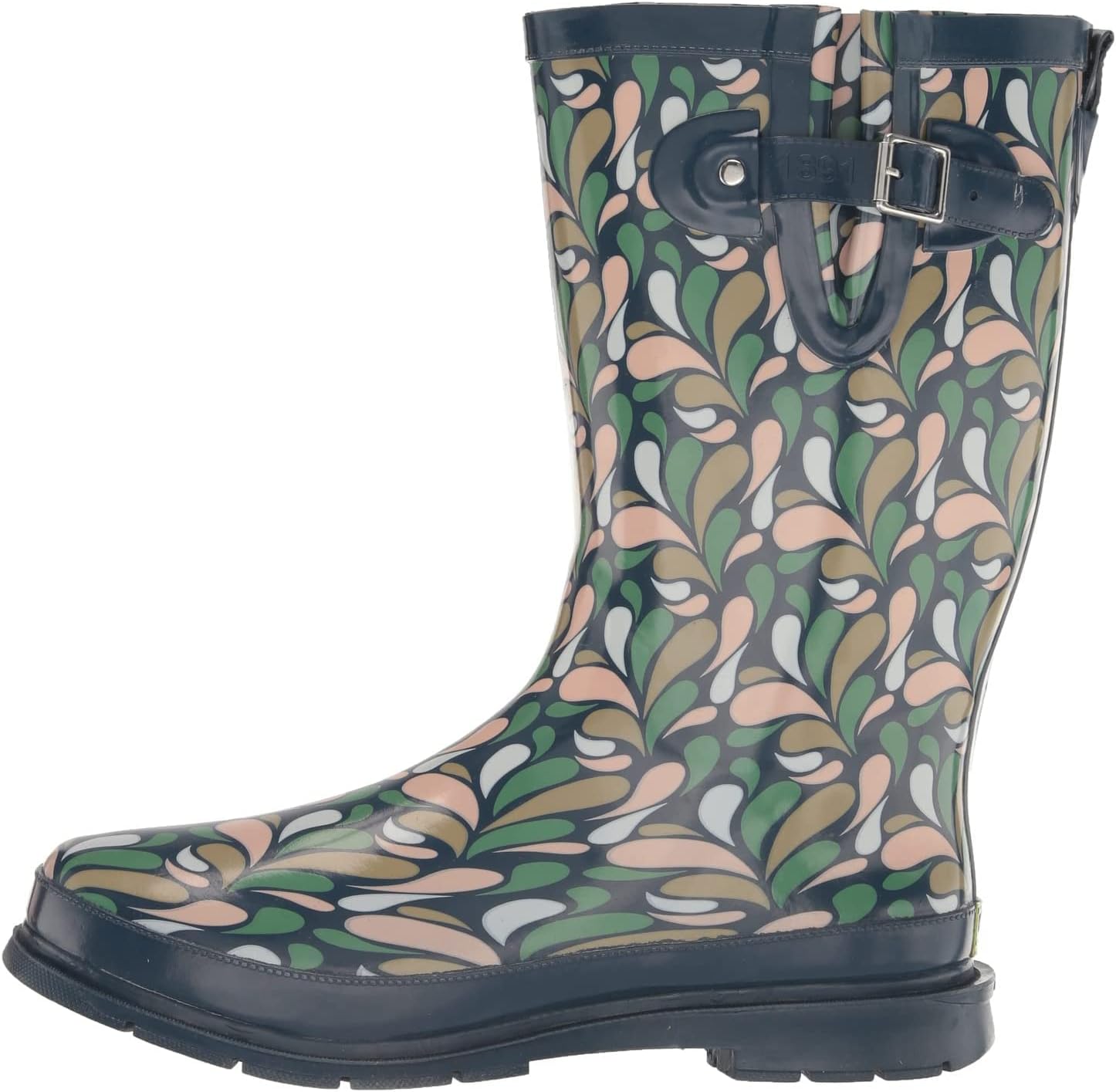 Western Chief Printed Tall Rain Boot Raining Paisley 10 M