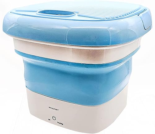 Miniatura 8 de Mini lavadora portátil – Lavadora plegable – Lavadora de cubo para ropa – Lavadora plegable – Lavadora de ropa interior para camping, caravana,