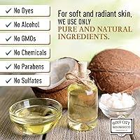 Vista 3 de Exfoliante corporal – Exfoliante puro de sal del mar muerto para manos y cuerpo, 16 onzas líquidas hidratante hidratante cuidado de la piel