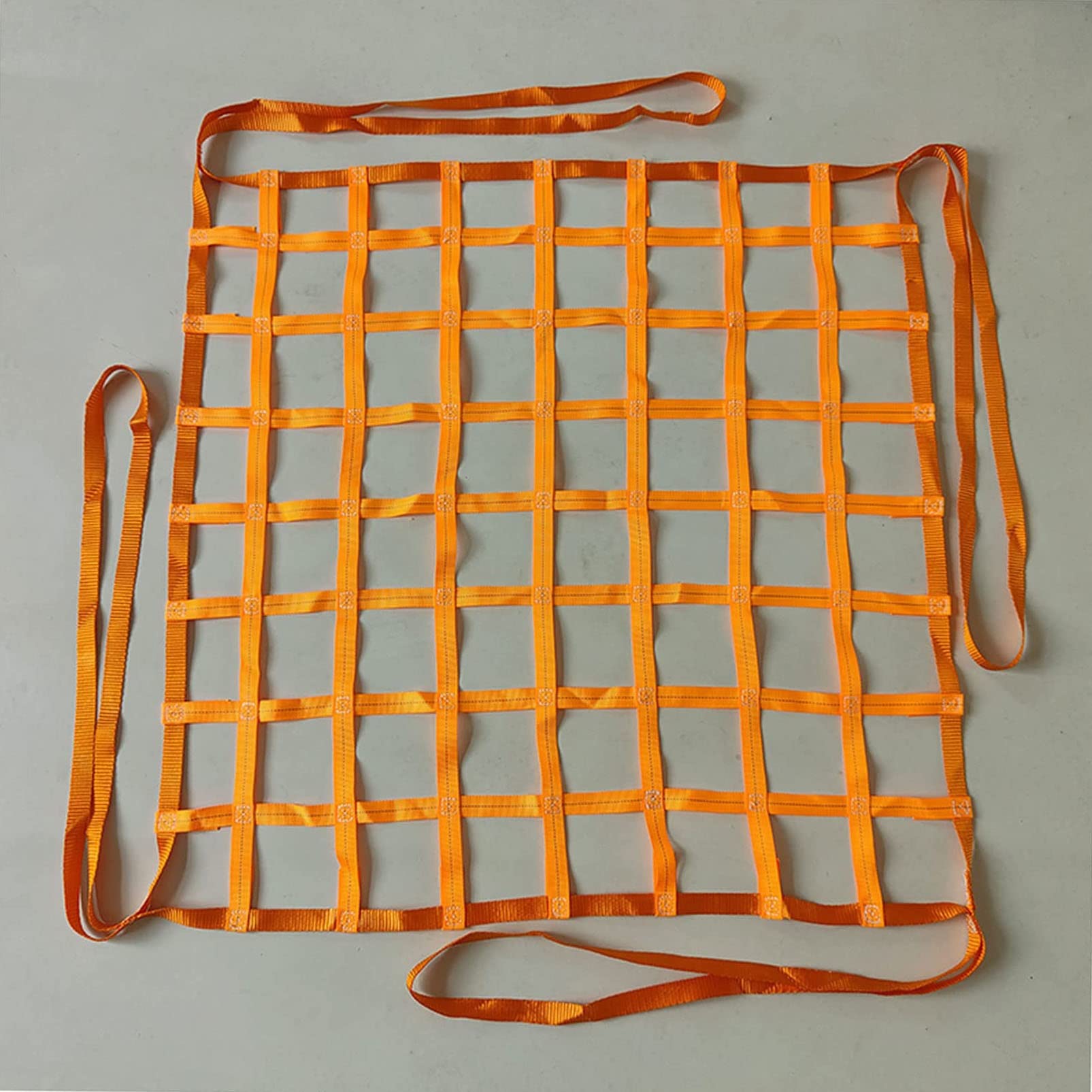 Red Colgante De Poliéster - Red De Elevación De Carga - Red De Izaje, Red De Izaje Con Eslinga Plana De Poliéster, Red De Izaje De Carga, Malla Cuadrada Resistente A Rasgaduras ( Size : 1.5 X 1.5M/Mes