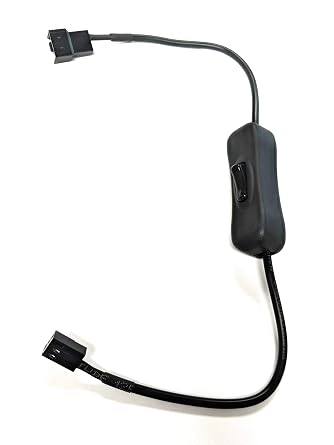 Coolerguys 3pin On/Off Switch for 3pin or 4pin PWM Fans