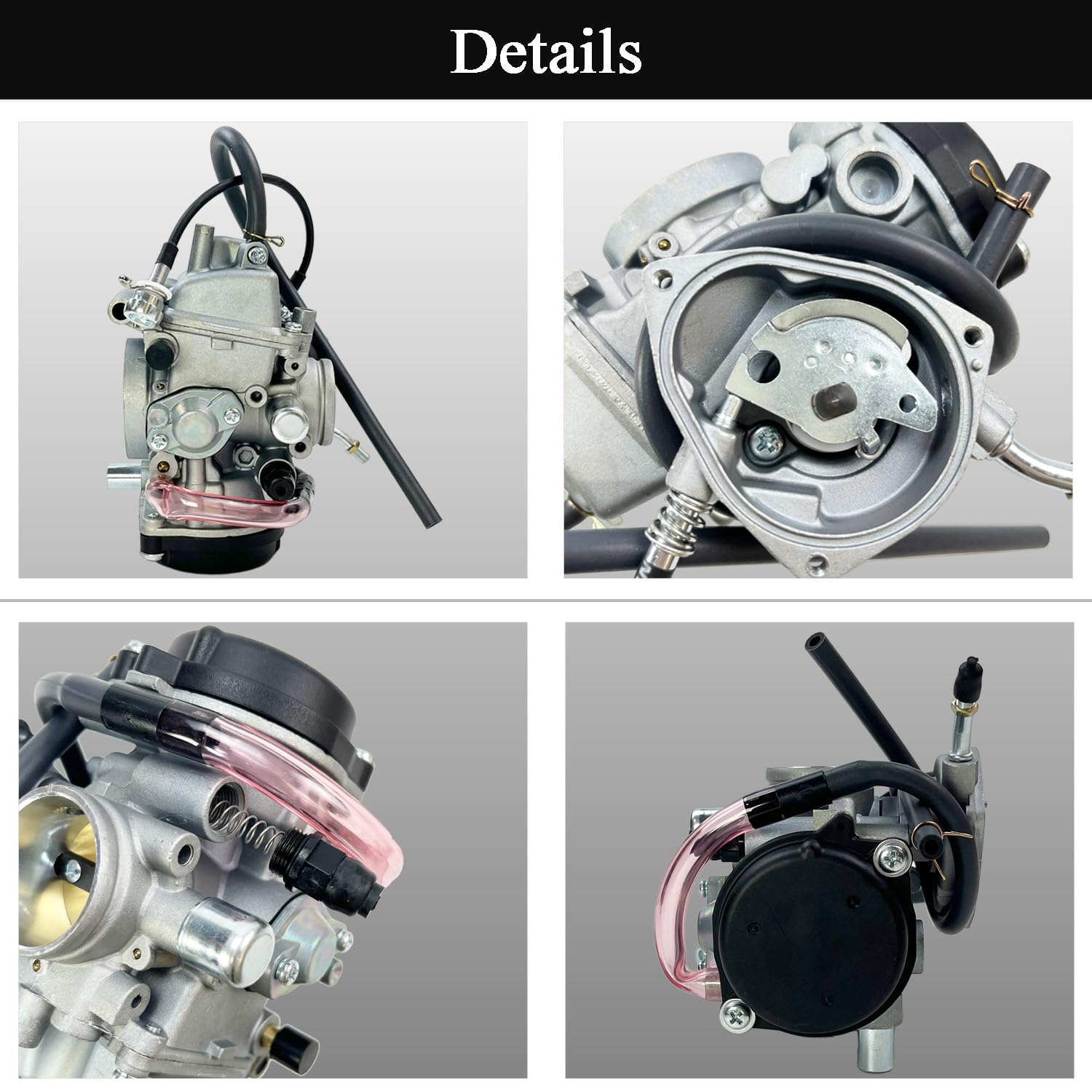 MOTOKU Carburetor Carb For Bruin Big Bear Wolverine Kodiak Grizzly 250 350 400 450 YFM 4x4 ATV In | Whizz Carburetors - Foto 11