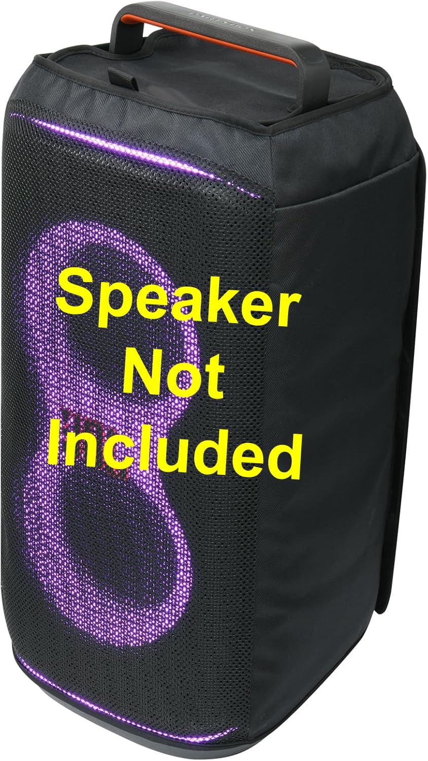 Zitel Case Compatible with JBL Partybox 120 Portable Bluetooth Party Speaker Cover (Speaker not Included) - Black-image-23