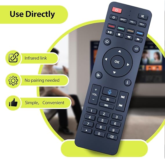 RC-200 Replacement Remote Control for Super Box S5 Max,S5 Pro,S6 Max