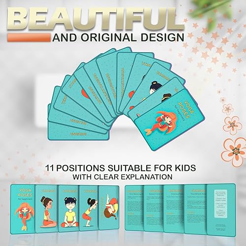 Miniatura 6 de Juego de esterillas de yoga para niños y niñas, muñeca, unicornio, sirena, panda, dinosaurio y bajo el agua, sin productos químicos, no tóxico,