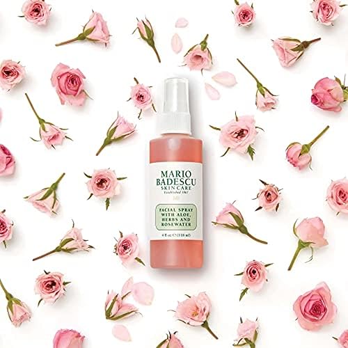 Miniatura 7 de Mario Badescu Spray facial con aloe hierbas y agua de rosas para todo tipo de piel niebla facial que hidrata rejuvenece y aclara