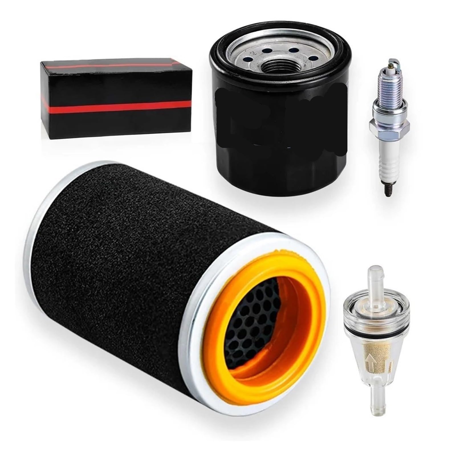 Filtr Powietrza I Klatka Prowadząca Zestaw Filtrów Oleju Pasuje Do Yamaha Grizzly 350 400 450 Bruin Kodiak Wolverine 5UH-E4458-00-00 Filtr powietrza wkład
