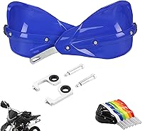 Vista 10 de PowerMotor Paramanos para motocicleta, protectores de mano universales con barra de cepillo de aluminio para motocicletas Pit Bikes, accesorios
