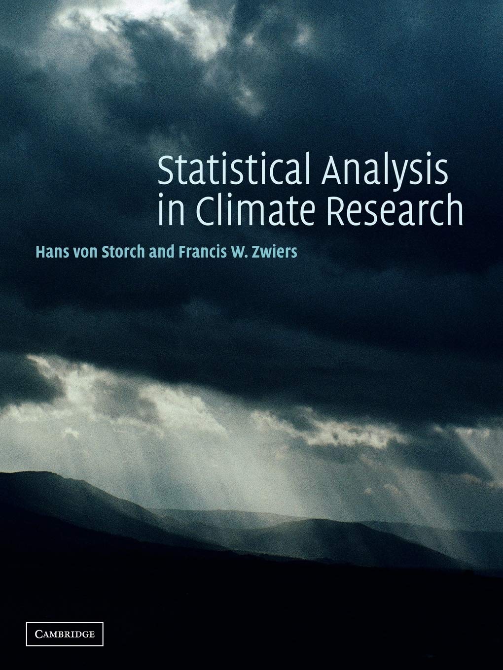 Statistical Analysis In Climate Research 
