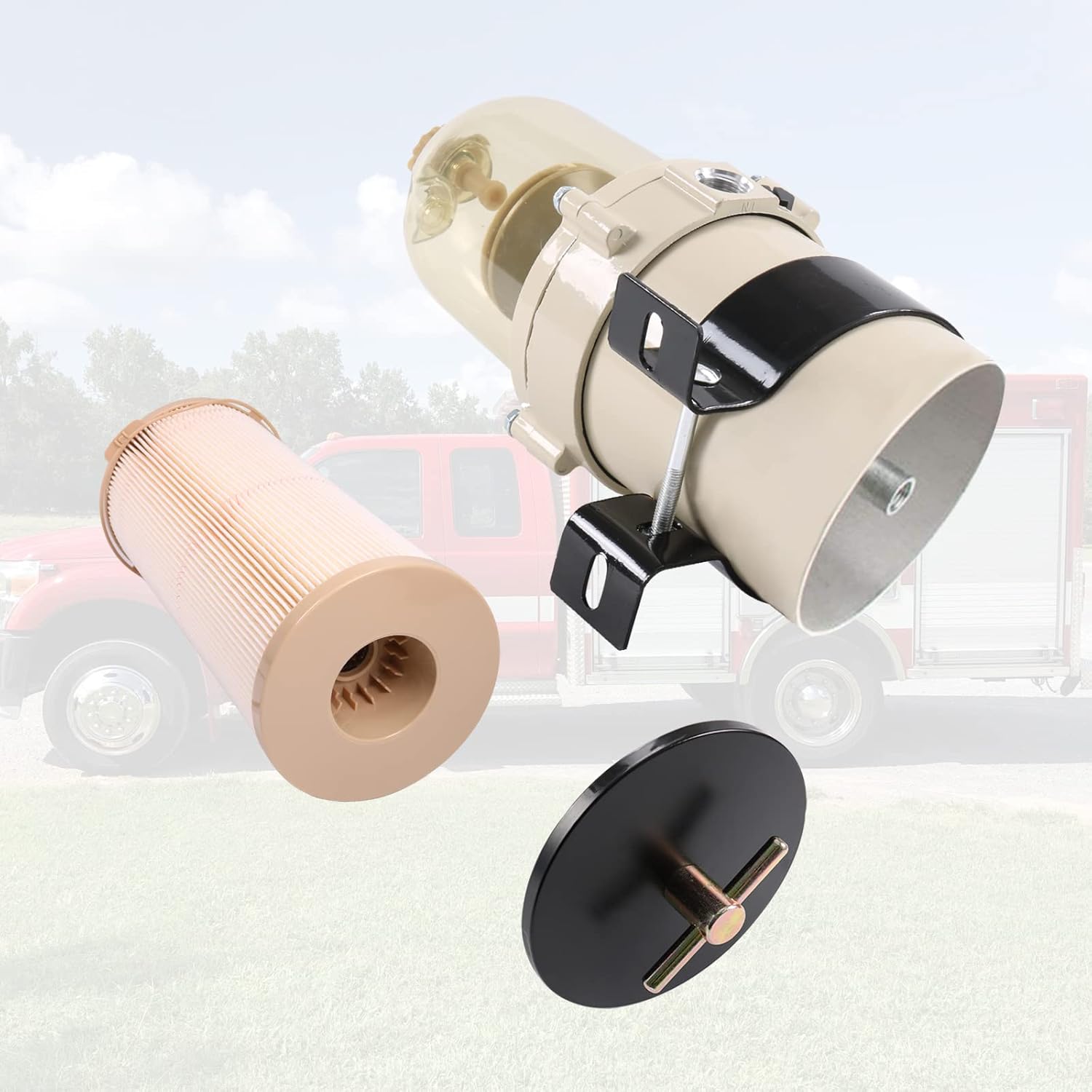 900FH 90GPH Diesel Marine Fuel Filter Turbine Water Separator Diesel Marine Boat 900 SERIES