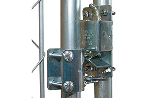 Locakable 2-Way Livestock Junior Gate Latch for Farm, Garden & Pastures Chain Link Fence