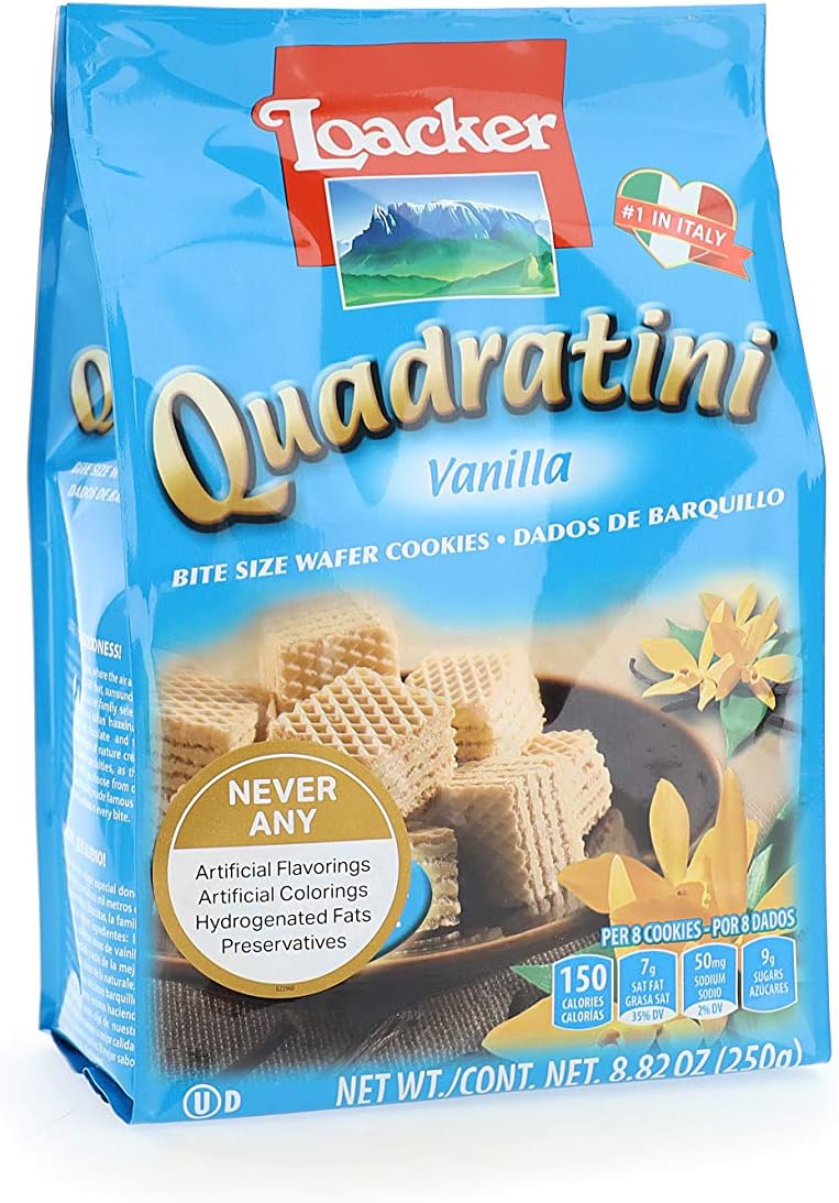 Loaer, Wafer Minis Vanilla, 8.82 Ounce