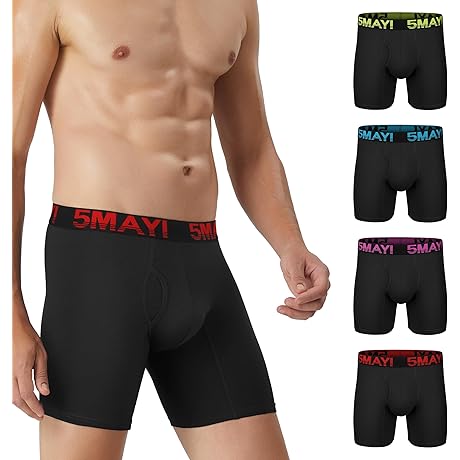 Men's Underwear Boxer Briefs | All-Day Comfort, Natural Feeling