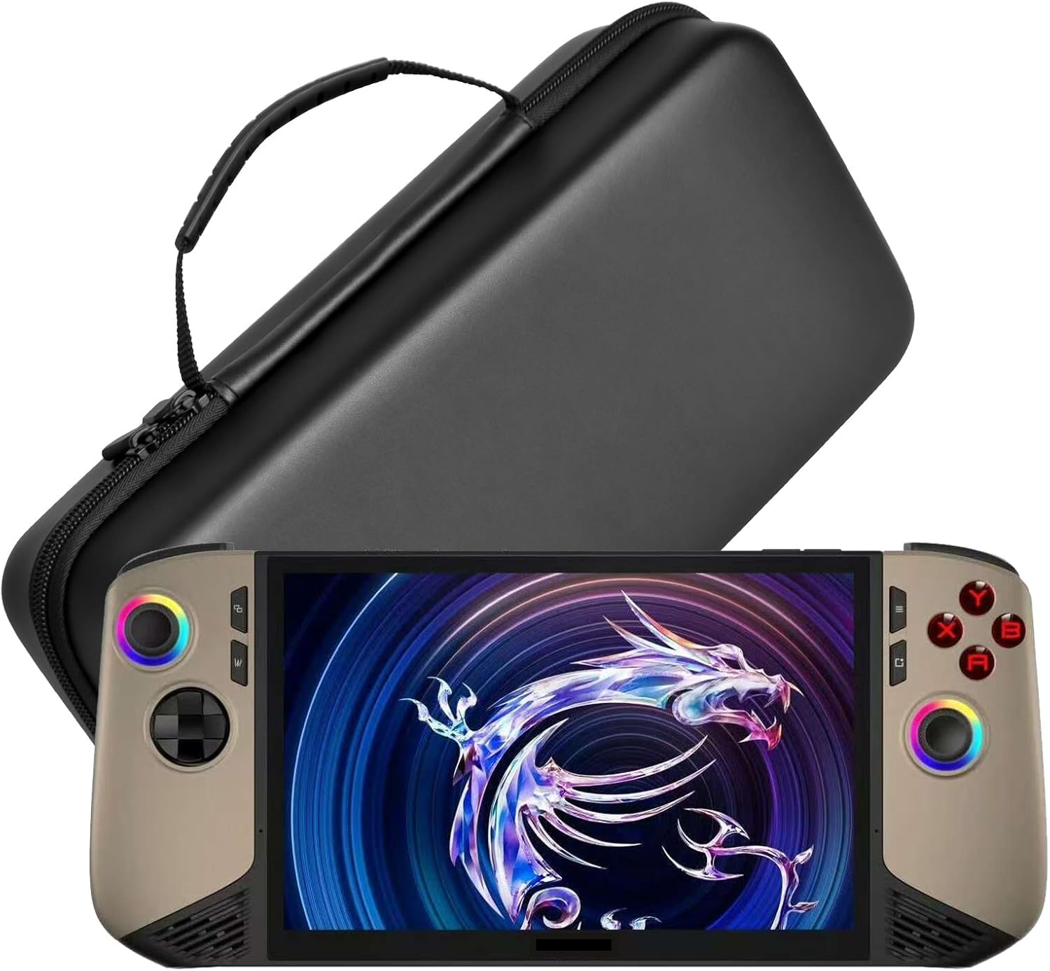 Carrying Case for Claw 8 AI+, Handheld Game Console Storage Bag Anti-Scratch Protective Cover EVA Hard Shell Accessories