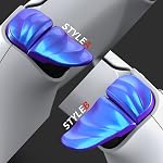 PlayVital Dune 2 Pairs Trigger Stop Shoulder Buttons Extension Kit for ps5 Controller, Stopper Bumper Trigger Extenders for PS Portal, Game Improvement Adjusters for ps5 Edge - Chameleon Purple Blue