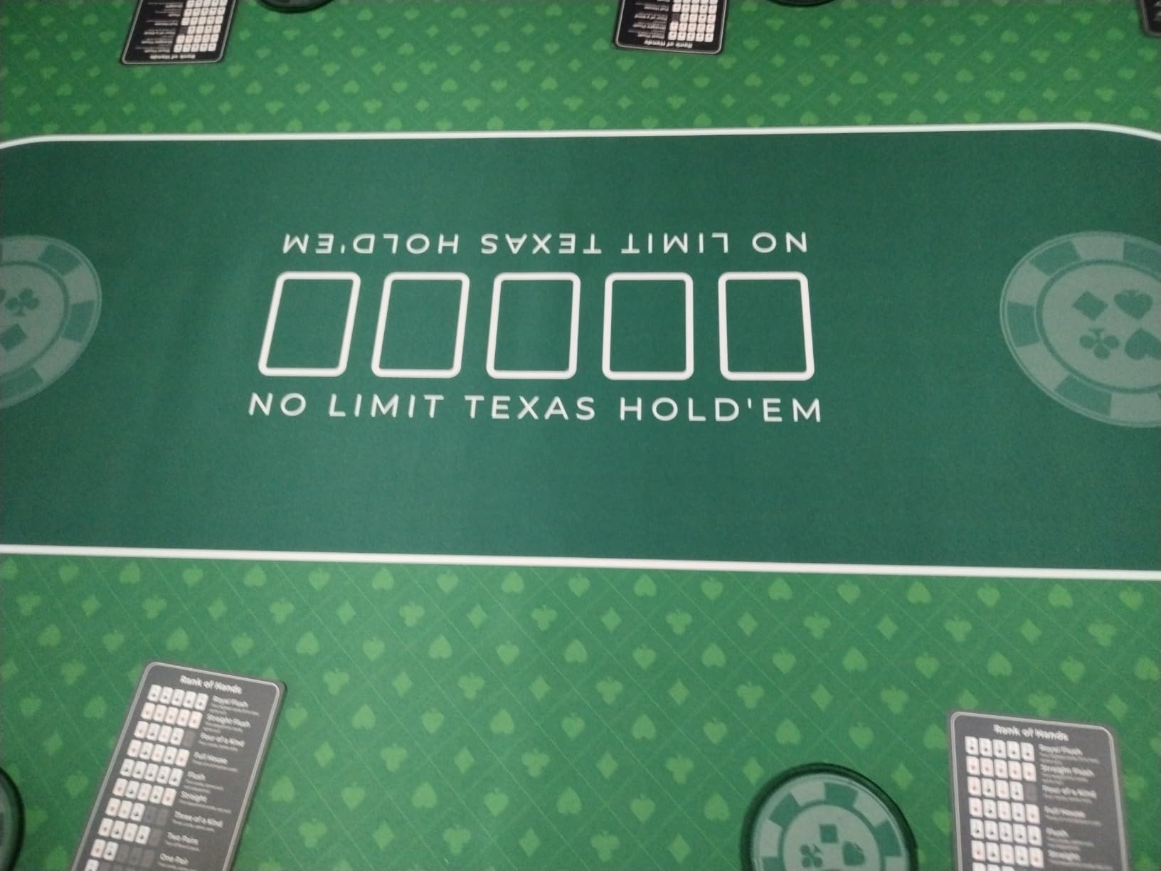 Blackjack Table Cover Newverest Poker Gift Set: Blackjack Mat