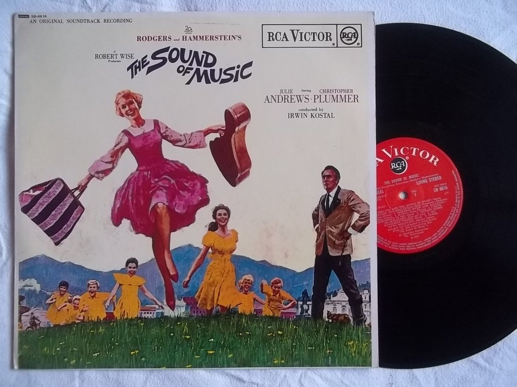 Original Soundtrack - The Sound Of Music - 12" LP 1965 - RCA Victor Red Seal SB-6616 - UK Press