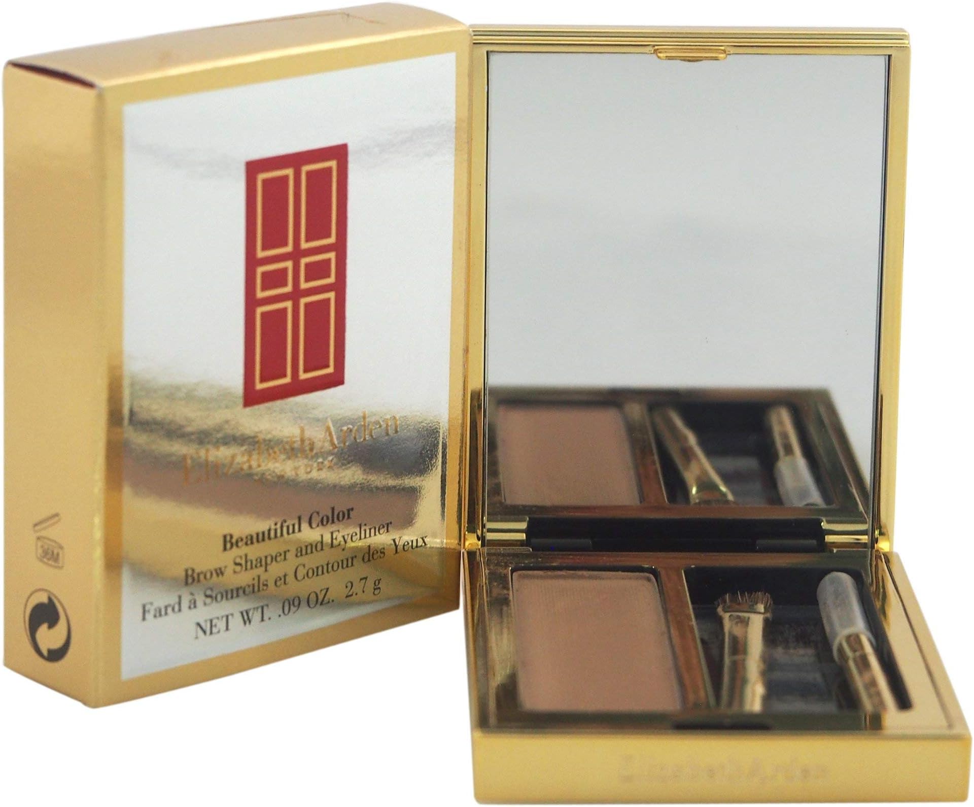 Elizabeth Arden Beautiful Color Browshaper and Eyeliner, Soft Blonde 2.7 g