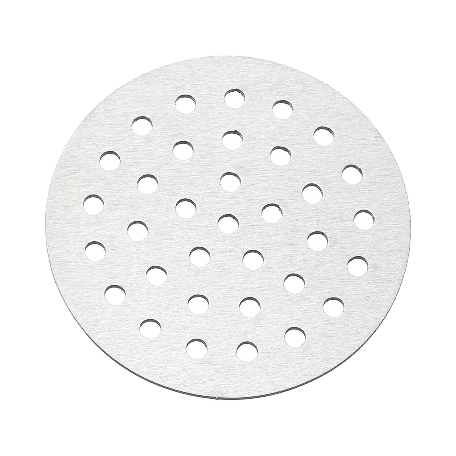 sourcing map 1 Pcs Stainless Steel Floor Drain Cover, 2.2 Inches Shower Hair Catcher Drain Grate for Furniture Repair Bathroom Kitchen, Silver Tone(Round) โ image 1