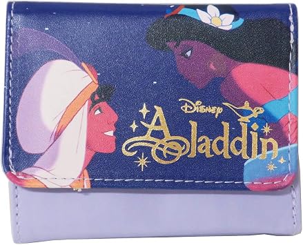 Amazon アラジン ジャスミン 3つ折り財布 ミニウォレット スラッシュ ディズニープリンセス シューズ バッグ