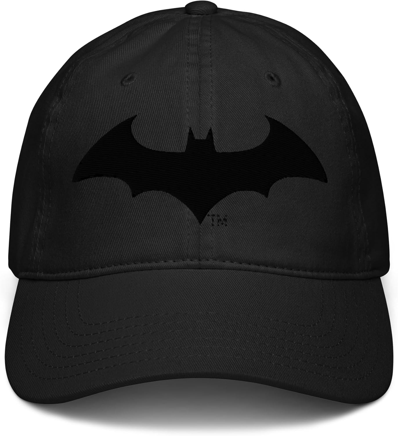 Batman Hush Logo Black Adjustable Baseball Hat