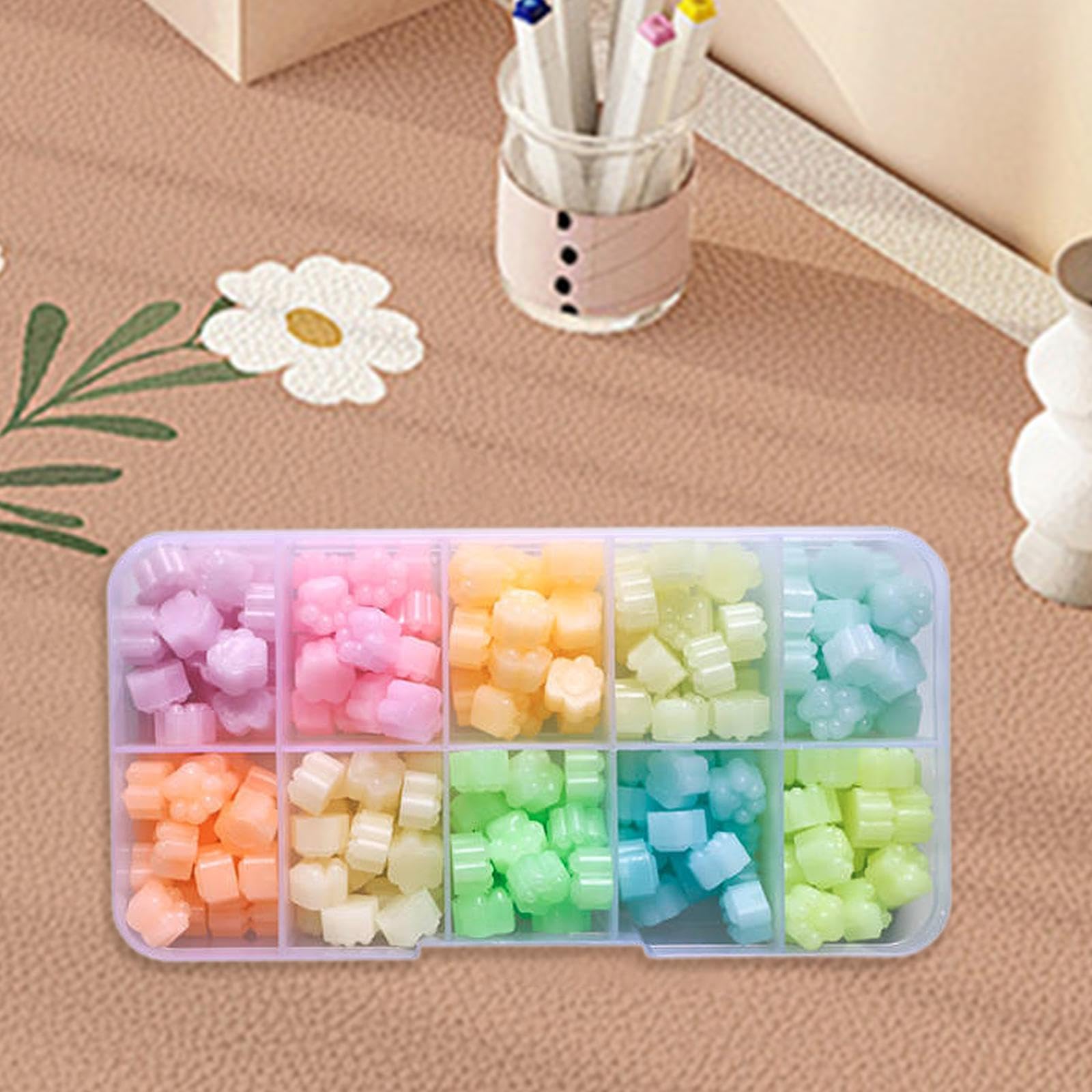 Colcolo 4 Confezioni Forma di Artiglio per Lavori Artigianali, Kit per Sigillare Biglietti D'invito, Fusibili, 5 pezzi