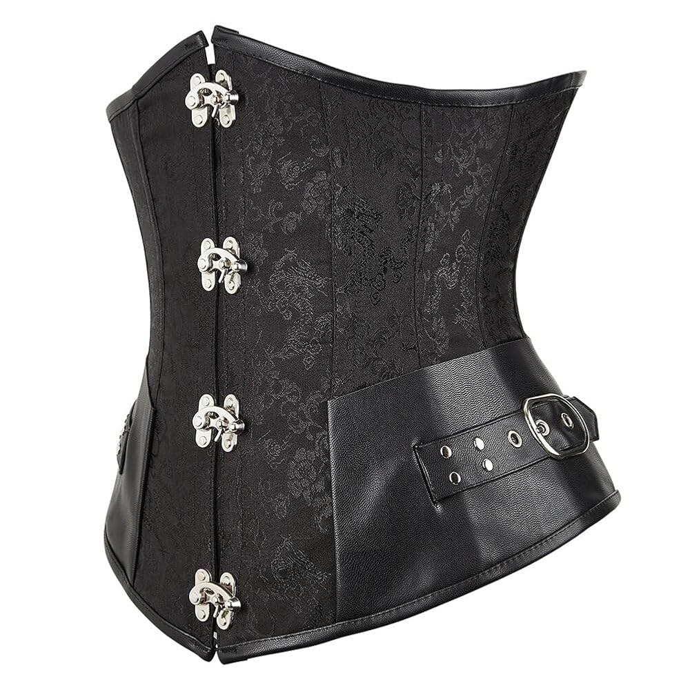 Hengzhifeng Steampunk Women Tight Lacing Underbust Corset