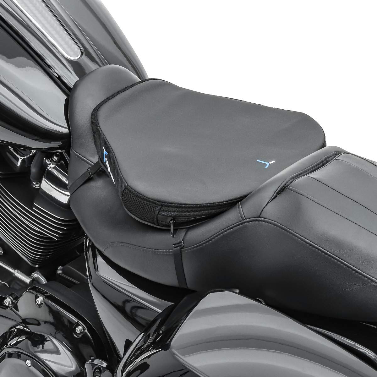 Sitzbank Kissen TPE Gel L kompatibel mit BMW R 1200 GS/Adventure schwarz