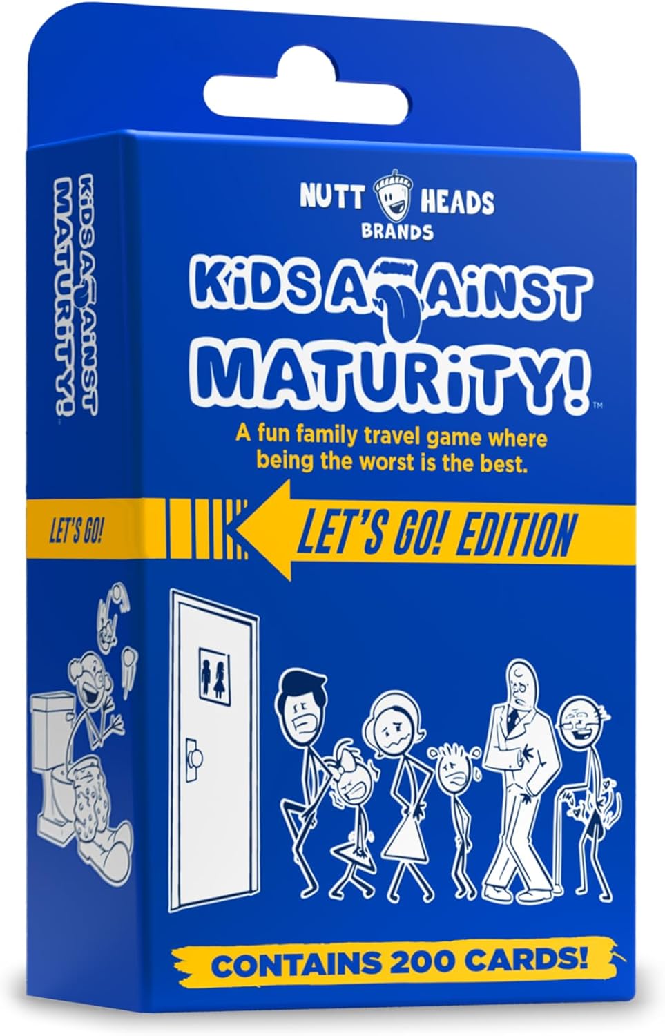 Kids Against Maturity: Card Game for Kids and Families, Super Fun Hilarious for Family Party Game Night, Let's Go Edition
