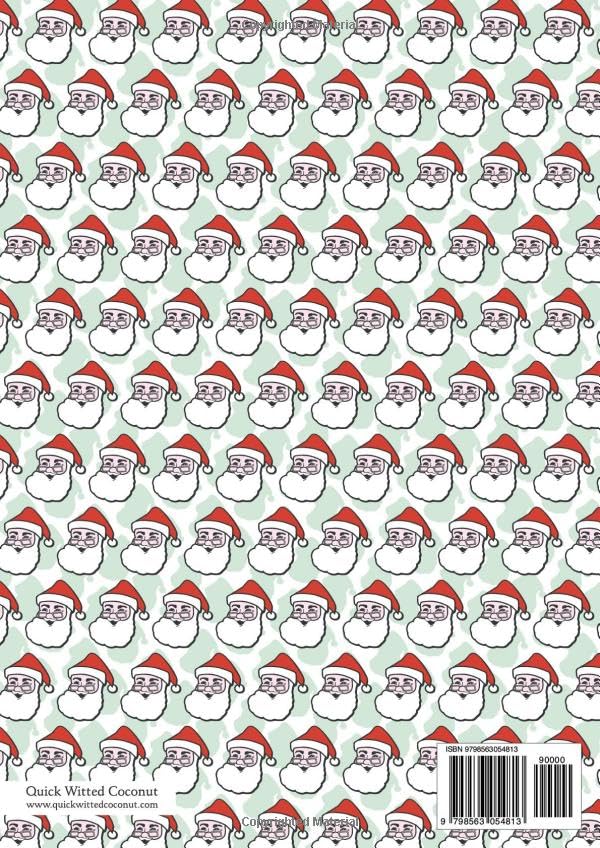 Father Christmas Notebook, Lined Pages, A4 - Image 2