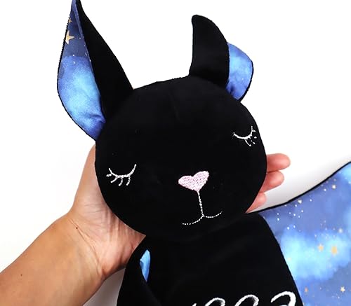 Miniatura 8 de Halloween Baby Shower Stuff Bat Plush Security Blanket Baby First Halloween Gift Basket Stuffer (Personalized)