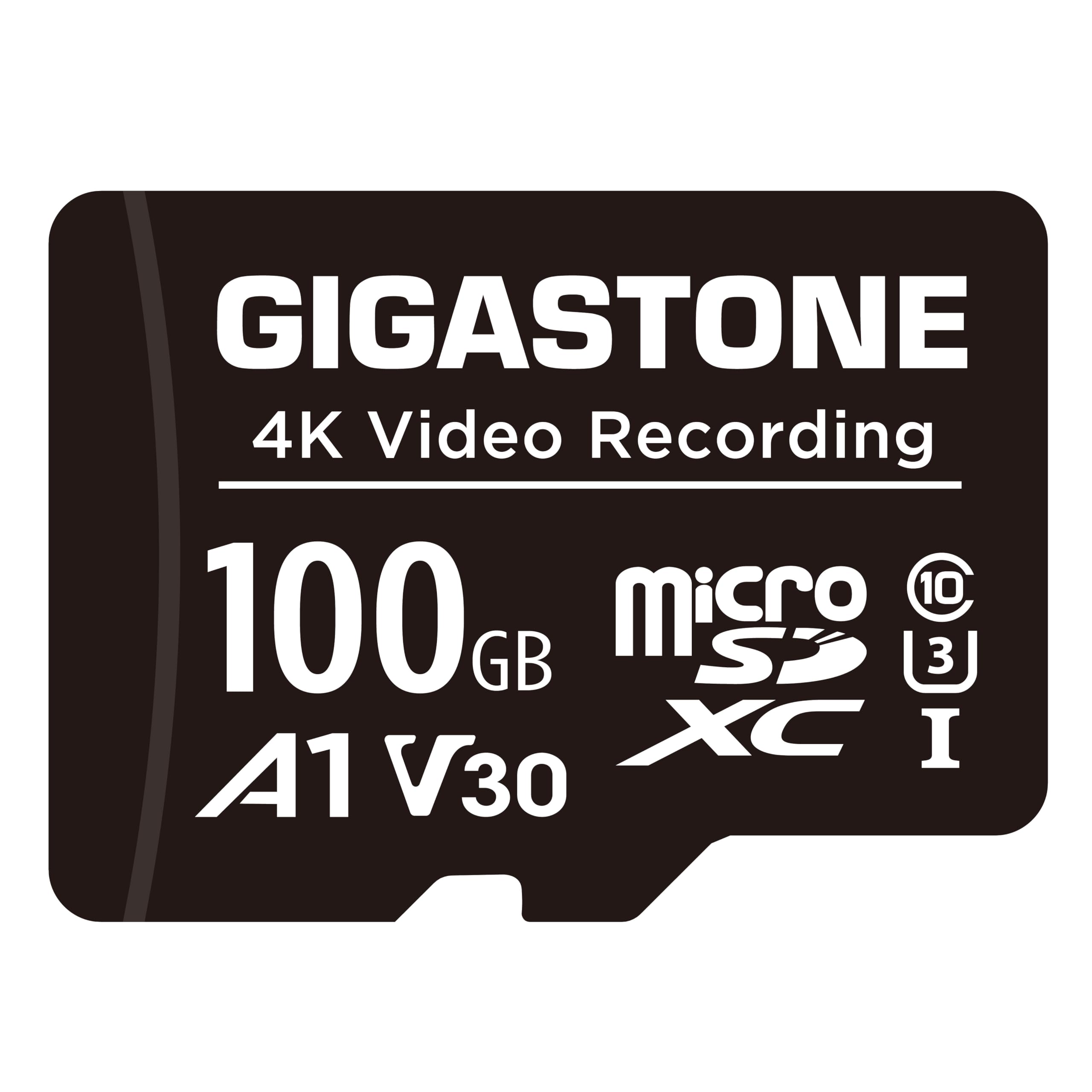 GIGASTONE 100GB Micro SD Card, A1 V30 4K Video Recording, Compatible with Security Camera, Dash Cam, Drone, 100MB/s MicroSDXC Memory Card UHS-I, with Adapter-picture-18