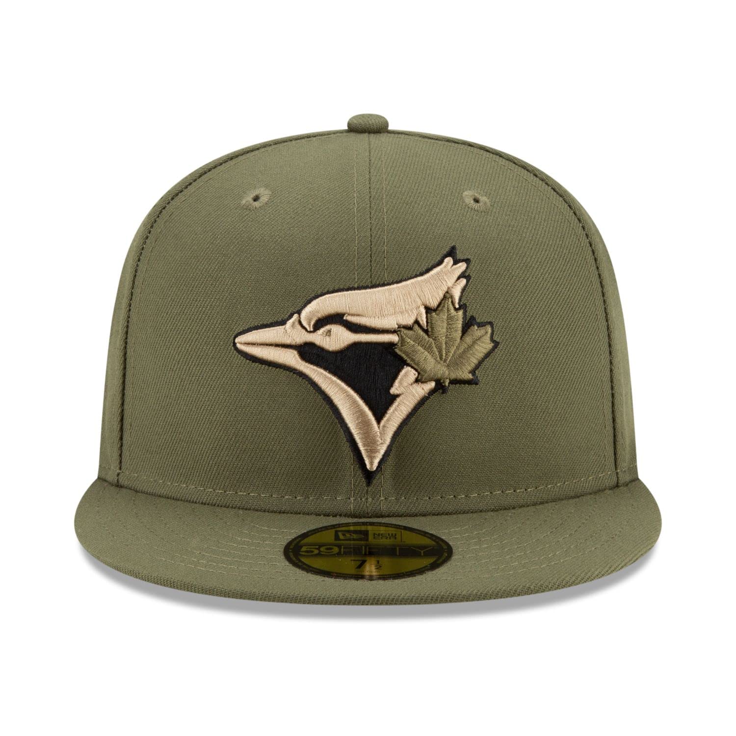 New Era 59Fifty - Cappellino aderente Toronto Blue Jays olivo/legno