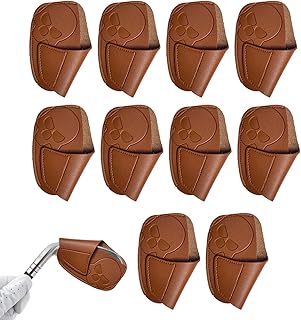 cabeça taco golfe,10 pçs/conjunto Capas Cabeça Cunha Ferro Golfe - Capa protetora ferro cunha, capas cabeça taco golfe para ferro/driver/fairway Littryee