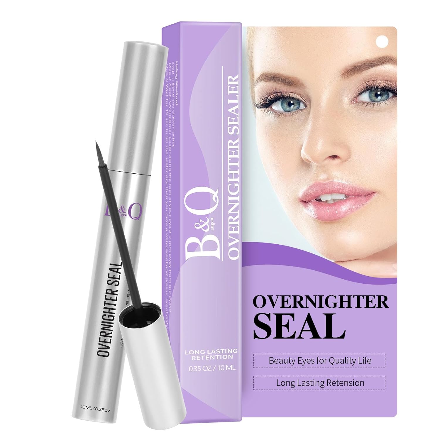 B&Q Overnighter Lash Sealer 10ML Lash Sealer for Cluster