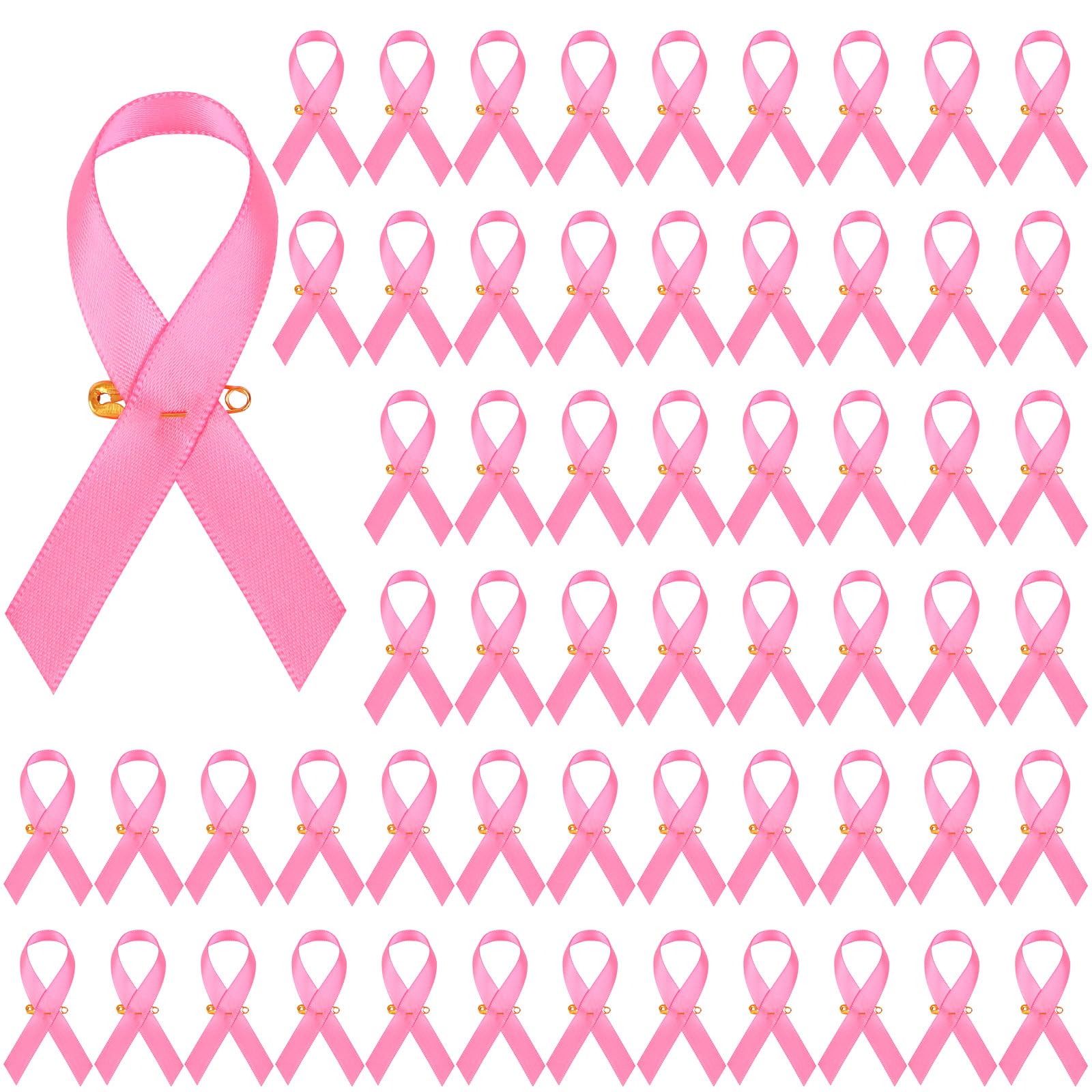 Ruban pour la sensibilisation au cancer du sein pour course caritative