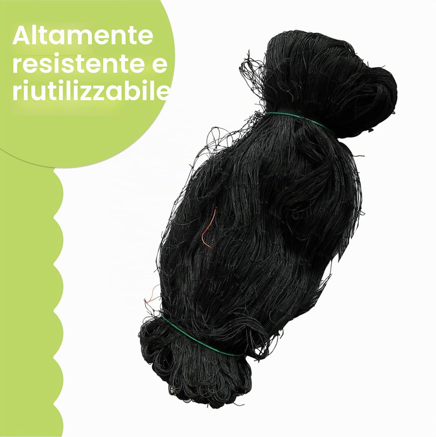 Rete in nylon anti uccelli, 127 x 150 m, protegge alberi da frutto, polli, giardini e voliere
