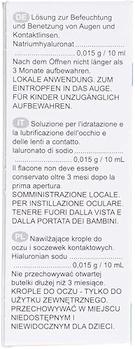 Miniatura 2 de 3 x Hyabak - Gotas - Solución para ojos y lentes de contacto - 10 ML - Total 30 ML